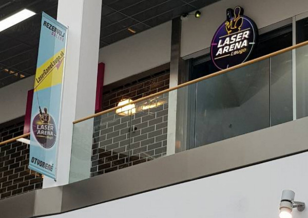 Na predaj: Laser aréna s kaviarňou v Trenčíne (OC Laugo)